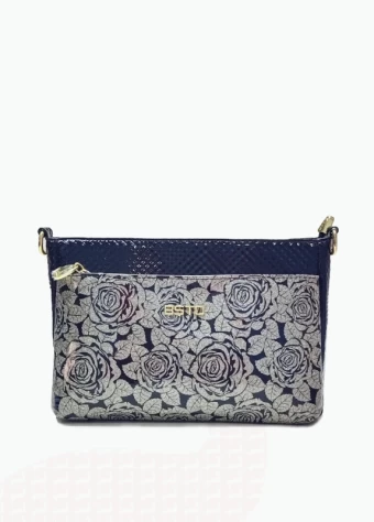 Floral Print Mini Bag (Blue) price in bangladesh