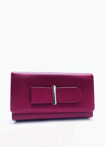Pinkish Red Leather Hand Purse Bag  price in bangladesh